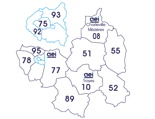 aube marne haute-marne Meuse ardennes Yonne Yvelines Hauts-de-Seine Seine Seine-Saint-Denis Seine-et-marne Val-d'oise