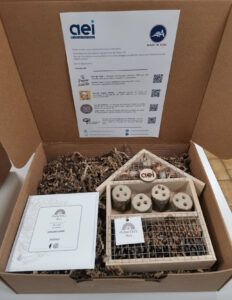 L'hôtel à insectes par Natur'elle Bois